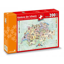 Bund, kantone, gemeinden und städte verstärken die zusammenarbeit beim aufbau und bei der steuerung der «digitalen verwaltung». Kantone Der Schweiz Online Kaufen 200 Teile Puzzle Von Carta Media