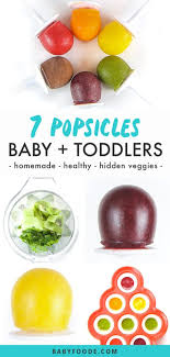 Super easy, colorful, delicious, and healthy homemade popsicle recipes to help you and your fam beat the heat (and those pesky sweet teeth) this summer! 7 Healthy Popsicles For Babies Toddlers Hideen Veggies Baby Foode