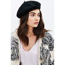 Classic Wool Beret 34 Liked On Polyvore Featuring Accessories Hats Beret Hat Wool Beret Slouchy Hat Slouchy Beret And Fashion Outfits With Hats Style
