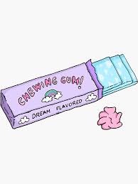 Chewing Gum Nct Dream Sticker By Duckiechan In 2020 Cute Kawaii Drawings Aesthetic Stickers Cute Food Drawings
