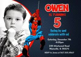 Birthday Invitation Card For 4 Year Old Boy Free Printable Spiderman Invitations Birthday Party Spiderman Birthday Invitations Spiderman Birthday Spiderman Invitation