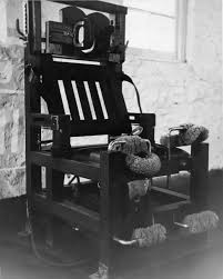 we gave one the chair chair electric chair electricity