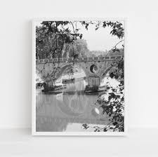 We have many choices of wall art for your space, such as italian metal wall art. Black And White Rome Italy Photography Print Italian Wall Art Architecture Print Fall In Rome Bridge Picture Travel Photography