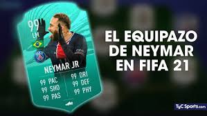 Neymar jr fifa 21 career mode. Batmans Club El Equipazo De Neymar En Fifa 21 Tyc Sports