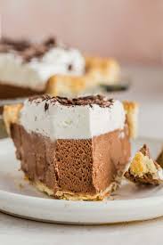 French Silk Chocolate Pie Recipe In 2020 French Silk Pie Chocolate Silk Pie Recipe Chocolate Pie Recipes