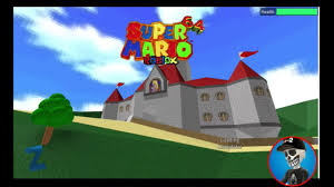 Roblox Super Mario 64 Roblox Edition First Floor Open Youtube