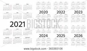 The 2024 annual calendar has been created in 4 different templates for you. French Calendar 2021 Vector Photo Free Trial Bigstock