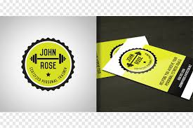 Your digital order (see info. Business Card Design Personal Trainer Business Cards Logo Personal Card Physical Fitness Label Logo Png Pngwing