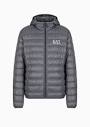 Packable hooded Core Identity puffer jacket | EMPORIO ARMANI Man