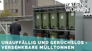 Zweckmäßig und robust aus beton, edelstahl, h. Mullboxlift Versenkbare Mulltonnen Youtube