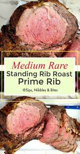 Standing Rib Roast Of Beef Prime Rib Sips Nibbles Bites Recipe In 2020 Standing Rib Roast Rib Roast Best Beef Recipes