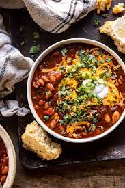Healthy Slow Cooker Chipotle Bean Chili Recipe Healthy Slow Cooker Half Baked Harvest Recipes No Bean Chili