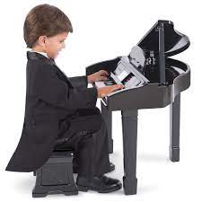 The Learn To Play Baby Grand Piano Hammacher Schlemmer