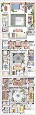 Royal Mansour Marrakech Prestige Riads 850 Sqm Floor Plans How To Plan New House Plans