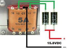 Power suplay untuk 45volt ct. Rangkaian Power Supply Trafo Biasa Gurukatro