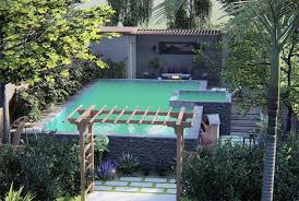 So we rounded up forty striking swimming pool designs to help inspire. Competition Results See Design Entries For The Outdoor Swimming Pool Chill Out Garden Competition In London Uk Congra Pool Rectangular Pool Pool Designs