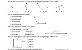 We did not find results for: Contoh Soal Matematika Kelas 3 Sd Materi Sudut Jawabanku Id