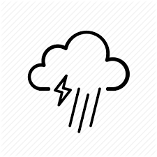Cloud Downpour Rain Storm Thunder Weather Windy Icon Download On Iconfinder Weather Icons Downpour Thunder Weather