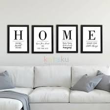 Selain itu, dekorasi minimalis menjadikan ruang kelihatan bersih yang secara tidak langsung membuatkan ramai pemilik rumah memilih konsep ini. Hiasan Dinding Ruang Tamu Poster Tulisan Home Sign Set Dekorasi Rumah Minimalis Shopee Indonesia