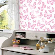 Butterfly Wallpaper Girls Bedroom Decor Pink White Teal Purple Glitter Metallic Ebay Eur 10.97 to eur 14.32.