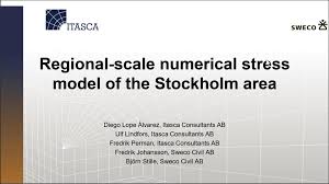 Denver & rio grande western layout owner: Regional Scale Numerical Stress Model Of The Stockholm Area Us Denver Itasca Denver Inc