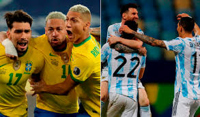 Argentina y brasil, con lionel messi y neymar en cancha, se disputarán el título de la copa américa este sábado, en un duelo que promete ser apasionante. Gwy9k9cb27essm