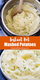 Best Instant Pot Mashed Potatoes In 2020 Easy Potato Recipes Instant Mashed Potatoes Instant Pot Dinner Recipes