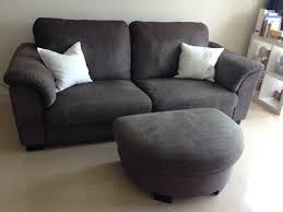 Ikea tidafors sofa slipcover hack. Ikea Tidafors 3 Seater Sofa And Matching Foot Stool In Tullinge Grey Brown Fabric Leaving Hong Kong Sale