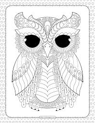 You may even spot an ariel lookalike in this bunch o. Free Printable Owl Mandala Coloring Page