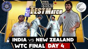 কেমন দেখতে টেস্ট চ্যাম্পিয়নশিপের ট্রফি? Brave Indians Needs To Hold Wtc Final Day 4 India Vs New Zealand Real Cricket 20 Expert Mode Youtube
