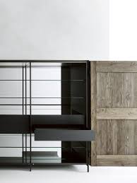 Solid Wood Highboard With Doors Madia By Boffi Furniture Design Wooden Contemporary Storage Cabinets Furniture Design