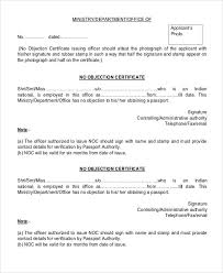How to write a no objection letter? 15 No Objection Certificate Templates Pdf Doc Free Premium Templates