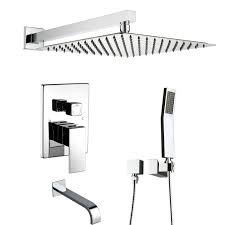 Artbath Shower System With Tub Spout Shower Faucets Set For Bathroom And High Pressure Rain Shower Head Wall Rain Shower Head Shower Faucet Sets Shower Systems