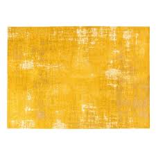 Le plus vaste catalogue pour les tapis anciens en vente par les antiquaires professionnels. Tapis Jaune Moutarde Motifs Jacquard 200x290 Feel Maisons Du Monde