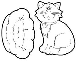 House coloring pages for preschoolers. Cat House Coloring Crafts And Worksheets For Preschool Toddler And Kindergarten