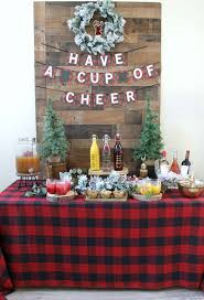 Have A Cup Of Cheer Christmas Holiday Party Ideas Photo 2 Of 10 Christmas Brunch Party Work Christmas Party Office Christmas Party