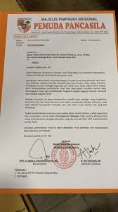 Kumpulan contoh surat permohonan hewan qurban yang benar 2019. Beredar Surat Permohonan Maaf Pemuda Pancasila Pada Fpi Ini Isi Suratnya Bertuahpos