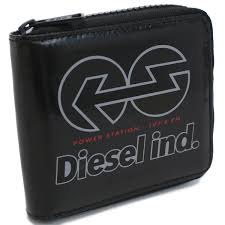 Armerie Boutique   ディーゼル DIESEL 2つ折り財布 ブランド ラウンドファスナー ミニ財布 X08996 P4635  T8013 ブラック wallet