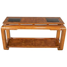 ( enter zip code ) warehouse pickup in nj: Chinoiserie Chow Leg Ming Style Sofa Console Table Attributed To Schnadig Intl For Sale At 1stdibs