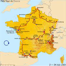 It will also start a week later than usual in the calendar, with the first stage falling on july 7. 1988 Tour De France Wikipedia
