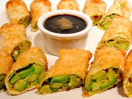 Bj S Avocado Egg Rolls Sauce Pin On Yum Yum