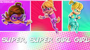 The Chipettes - Super Girl (with lyrics) - video Dailymotion