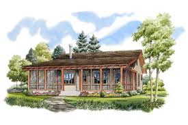 It has one bedroom and the loft bedroom area as well as a full bath. Cottage Home 2 Bedrms 2 Baths 1031 Sq Ft Plan 205 1001