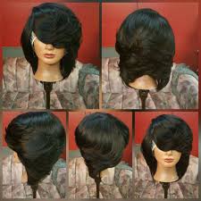 However, there are lots of people who are looking for that 1970s and 1980s flair even nowadays — and their desires make sense, because hairstyles were extremely fashionable in those days. Short Feathered Black Hairstyles Novocom Top
