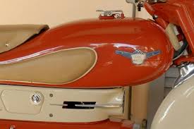Image result for Orange Red 1957 Motorcycle