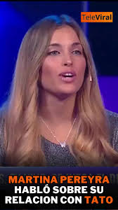 Martina Pereyra habló sobre su relación con Tato adentro de la casa de Gran  Hermano. 🤔 #televiral #granhermano #telefe #martinapereyra  #granhermanoargentina #santiagodelmoro #tatoalgorta #televiralar