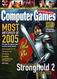 A great source of free news and reviews on current and upcoming games. Computer Games Magazine Wikipedia