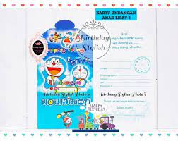 100 background kosong undangan aqiqah kualitas hd. Jual Kartu Undangan Ultah Ulang Tahun Anak Karakter Doraemon Lipat 3 Di Lapak Poffashop Bukalapak