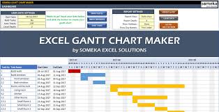 Excel Gantt Chart Maker Gantt Chart Chart Maker Gantt