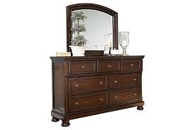 The Porter Dresser From Ashley Furniture Home Store This Would Go Wonderfully With Our Porter Queen Sleigh Bed Dresser Design Dresser Decor Ashley Furniture